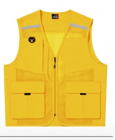 LD-473 노랑 반망사조끼