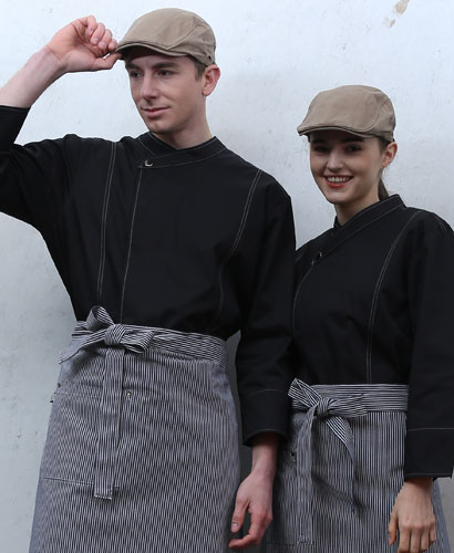 KO-3721 블랙 원버튼 스티치  ㅡㅡㅡ (남녀공용)