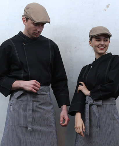 KO-3721 블랙 원버튼 스티치  ㅡㅡㅡ (남녀공용)