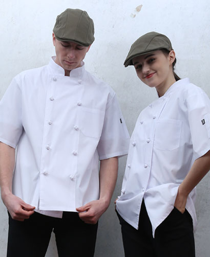 KO-162-1 화이트 클래식 매듭단추ㅡㅡㅡ반팔