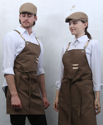 AP-334 커피 주머니포인트 고급 앞치마