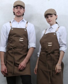 AP-334 커피 주머니포인트 고급 앞치마