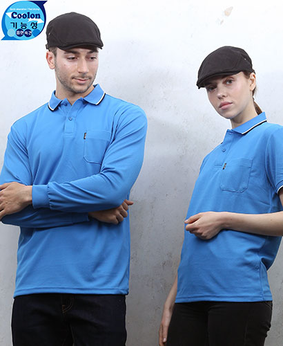 T-11 코발트  기능성 단체복 ◀ㅡㅡㅡㅡ(주머니있음)