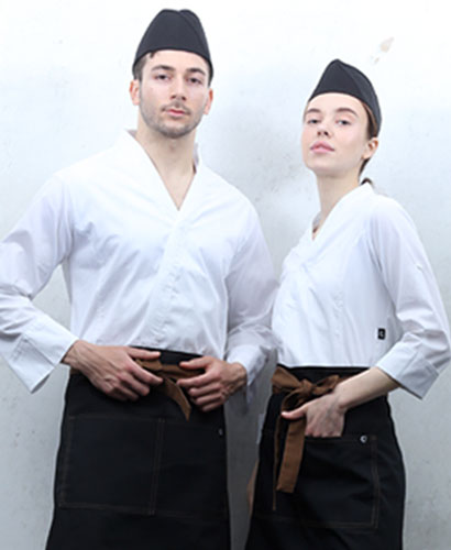 KO-201-2 NEW 화이트 스냅 쿨 무지 쿡복