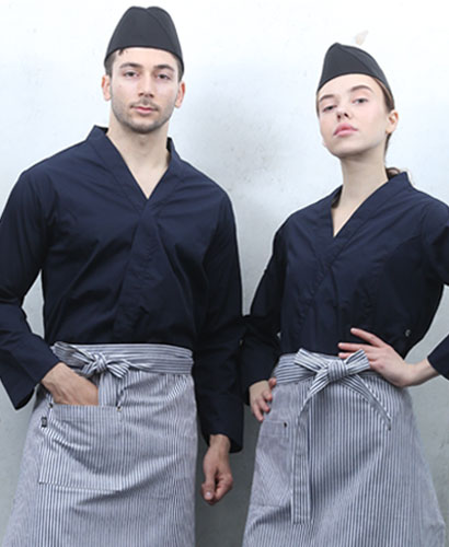 KO-201-4 NEW 네이비 스냅 쿨 무지 쿡복