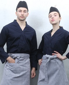 KO-201-4 NEW 네이비 스냅 쿨 무지 쿡복