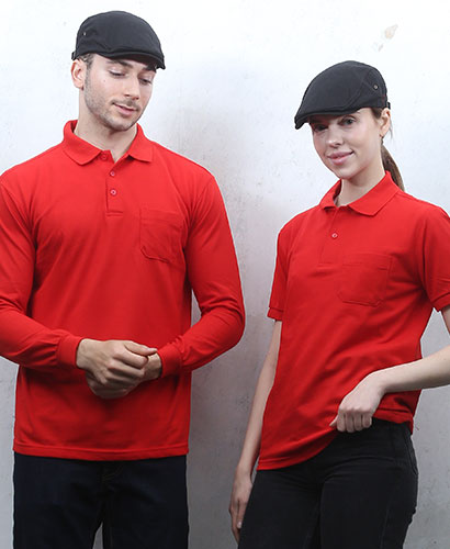 ▶T-52 적색 반팔 폴로티셔츠 ◀ㅡㅡㅡㅡㅡ(주머니있음) 빅사이즈