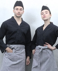 KO-201-3 NEW블랙 스냅 쿨 무지 쿡복