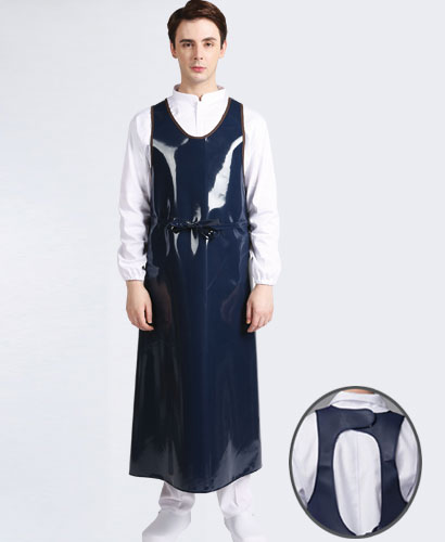 AP-435 어깨형 방수앞치마[특대]ㅡㅡㅡ곤색