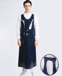 AP-435 어깨형 방수앞치마[특대]ㅡㅡㅡ곤색