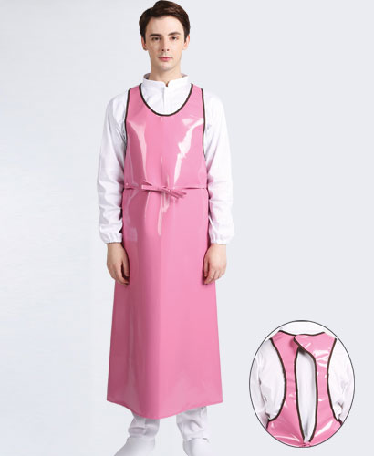 AP-434 어깨형 방수앞치마[특대]ㅡㅡㅡ분홍