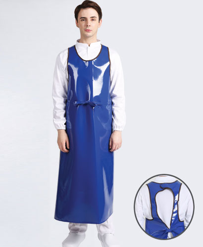 AP-432 어깨형 방수앞치마[특대]ㅡㅡㅡ파랑