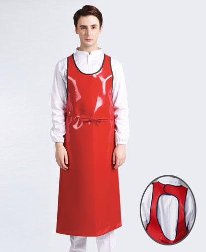 AP-427 어깨형 방수앞치마[대]ㅡㅡㅡ빨강