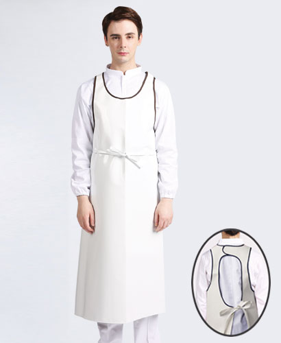 AP-424 어깨형 방수앞치마[대]ㅡㅡㅡ백색