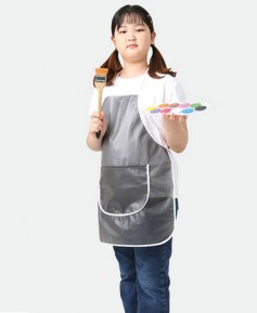K-69 키즈 블랙  캥거루 방수 앞치마