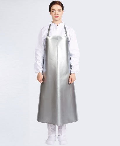 AP-114-1 7부 은색 양면 방수앞치마