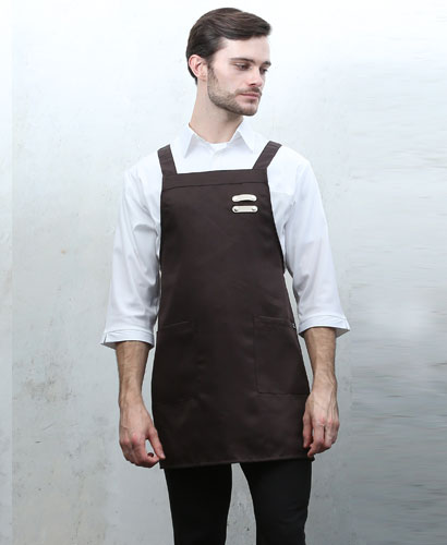 AP-502  커피 가죽포인트 H형 앞치마