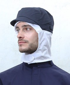 C-332 네이비 귀걸이형 식품모자 ㅡㅡㅡ (남녀공용)