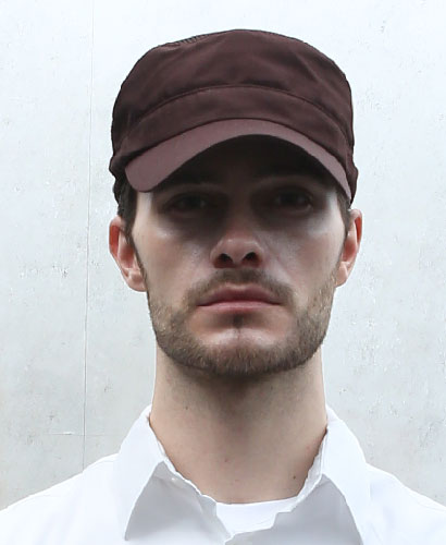 C-963 브라운 매쉬 군모형모자