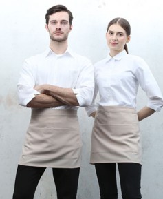 AP-350 베이지 폴리스판 서빙허리   -47cm