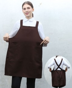 AP-6714 빅사이즈 커피 뒤X형 ㅡㅡ엉덩이가림앞치마