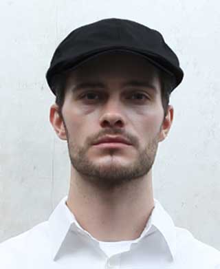 C-581-1 블랙 반망사 헌팅캡