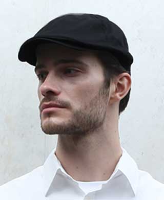 C-581-1 블랙 반망사 헌팅캡