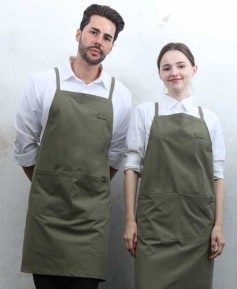 AP-650-2 라이트카키 라이크코튼 폴리 X형 앞치마