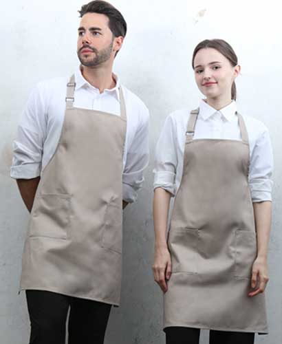 AP-910 베이지 면혼방 목걸이