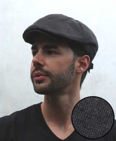 C-1103 플랫캡모자 검정