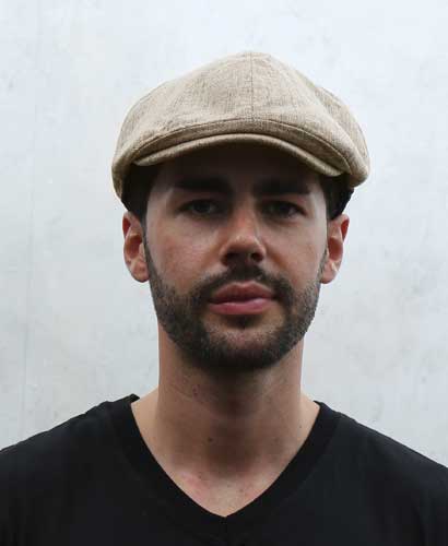 C-1102 플랫캡모자 베이지