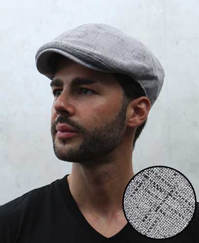 C-1101 플랫캡모자 그레이