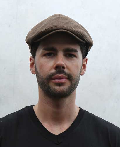 C-1100 플랫캡모자 커피