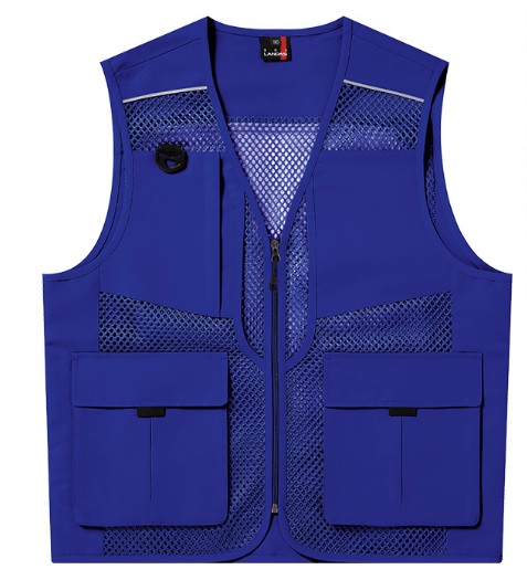 LD-470  코발트 반사 파이핑 조끼