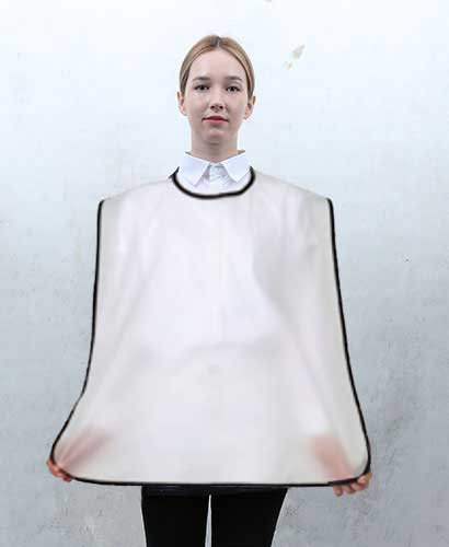 AQ-120 백색 우레탄 턱받이 방수