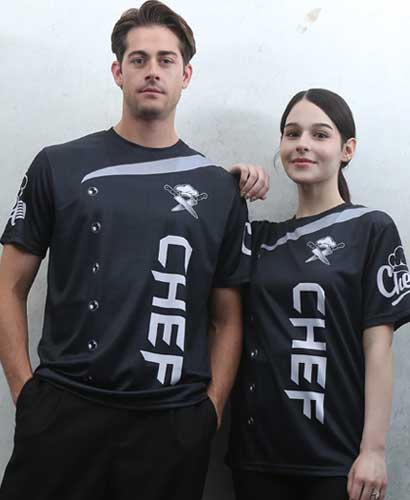 KO-555 진곤 쉐프코트 모양 쉐프T