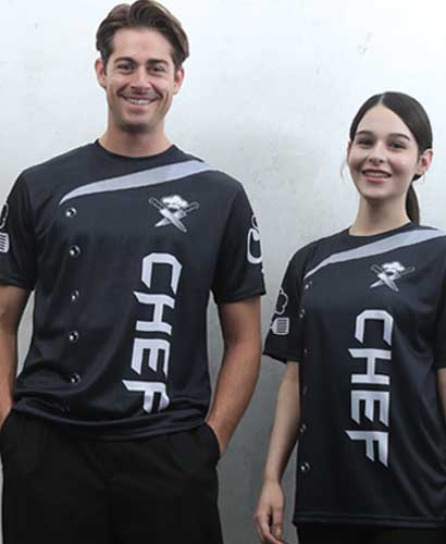 KO-555 진곤 쉐프코트 모양 쉐프T