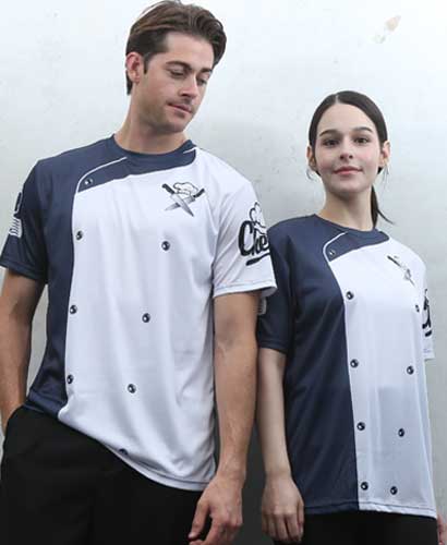 KO-556 곤/백 쉐프코트 모양 쉐프T