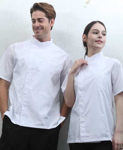 KO-190S-2 히든 크로스넥 화이트 반팔ㅡ (겨드랑이/등판 쿨메시)