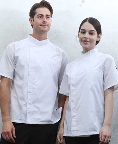 KO-190S-2 히든 크로스넥 화이트 반팔ㅡ (겨드랑이/등판 쿨메시)