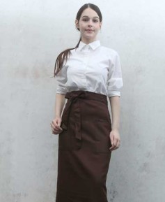 AP-720-1 커피 허리롱 카페앞치마--양주머니 [511]