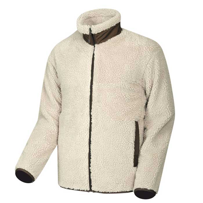 V-225  아이보리 양털 후리스 재킷