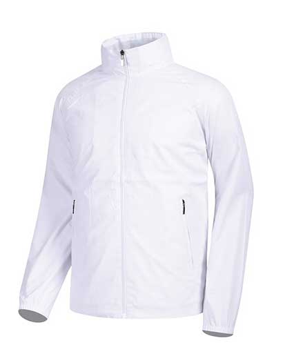 JD-235  백색 바람막이 점퍼