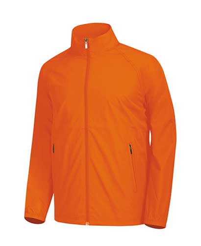 JD-235  오렌지 바람막이 점퍼