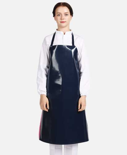 AP-124-1 곤색 양면 방수앞치마(중)