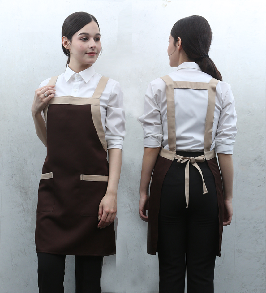 AP-3192  커피베이지 투톤배색 H형