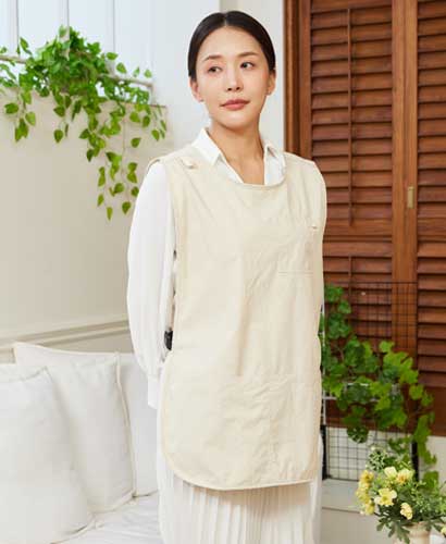 PPA-1011-5 베이지 버클형원피스 앞치마