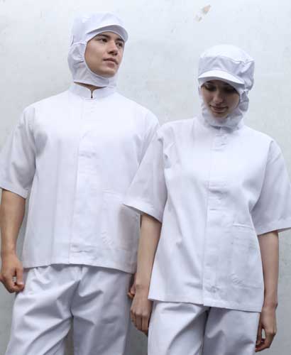 W-82-1 20수 반팔 백색 차이나카라 ㅡㅡ상의＃-(빅사이즈있음)