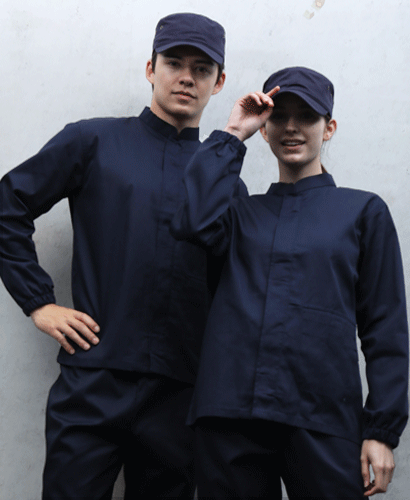 W-151 ● 20수  네이비 차이나카라 상의ㅡㅡ-(빅사이즈있음)