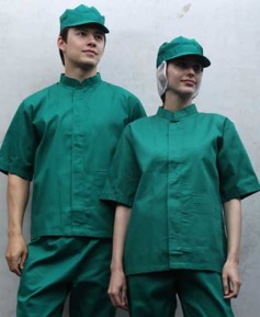 W-79-1 20수 반팔 초록 차이나카라 ㅡㅡ상의＃-(빅사이즈있음)